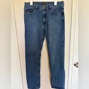 Lee Regular Fit Medium Wash Jeans